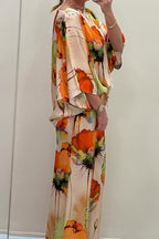 Chic Printed Women's Loungewear Set