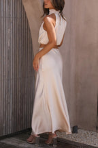 Inaia - Elegant Long Skirt Ensemble