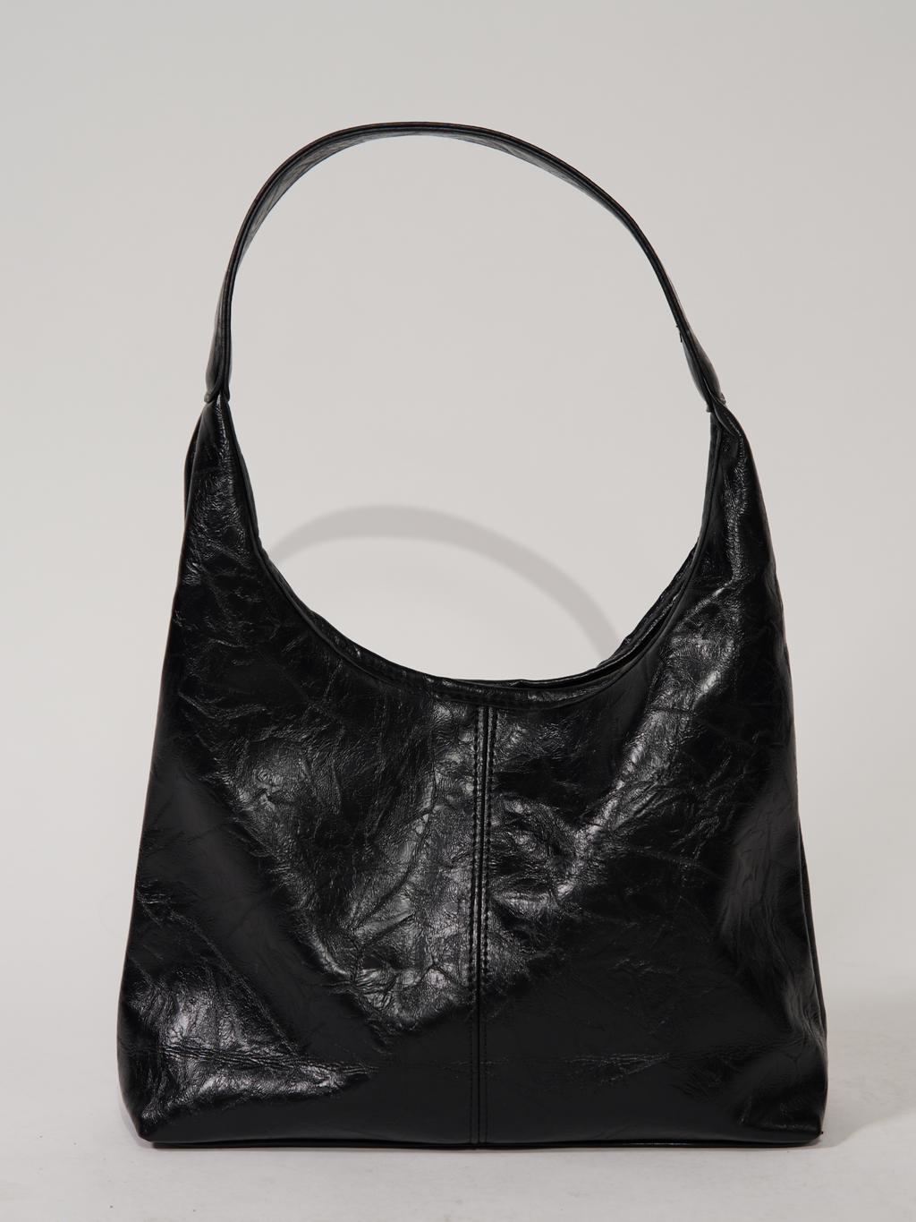 Retro-Style Distressed Leather Tote Bag