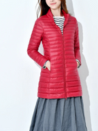 Custom-Fit Lightweight Down Jacket for Women
