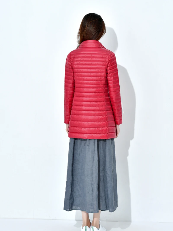 Custom-Fit Lightweight Down Jacket for Women