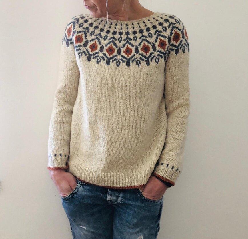 One-of-a-Kind Artisan Knit Sweater