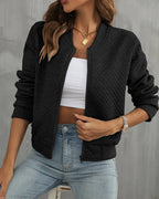 Madilyn Retro Bomber Jacket