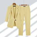 Blazer and Pants Ensemble