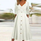Elegant Summer Dress with a Chic Flair