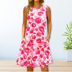 Elegant Floral Maxi Dress