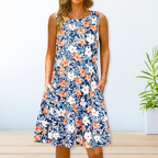 Elegant Floral Maxi Dress