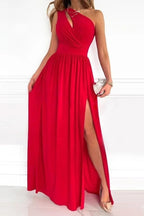 Elegant One-Shoulder Evening Dress by Novella