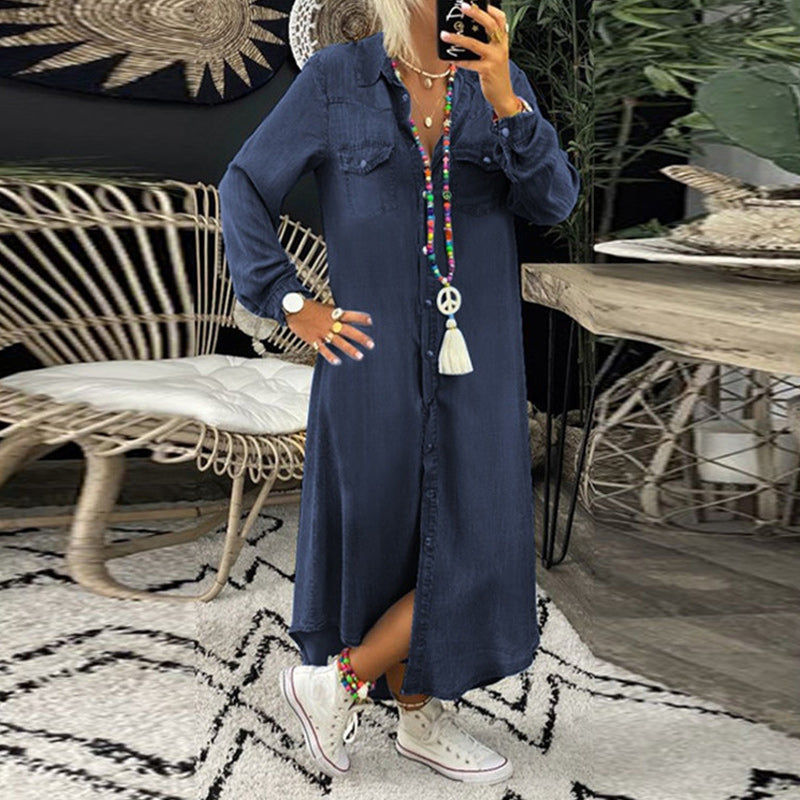 Comfortable Denim Dress