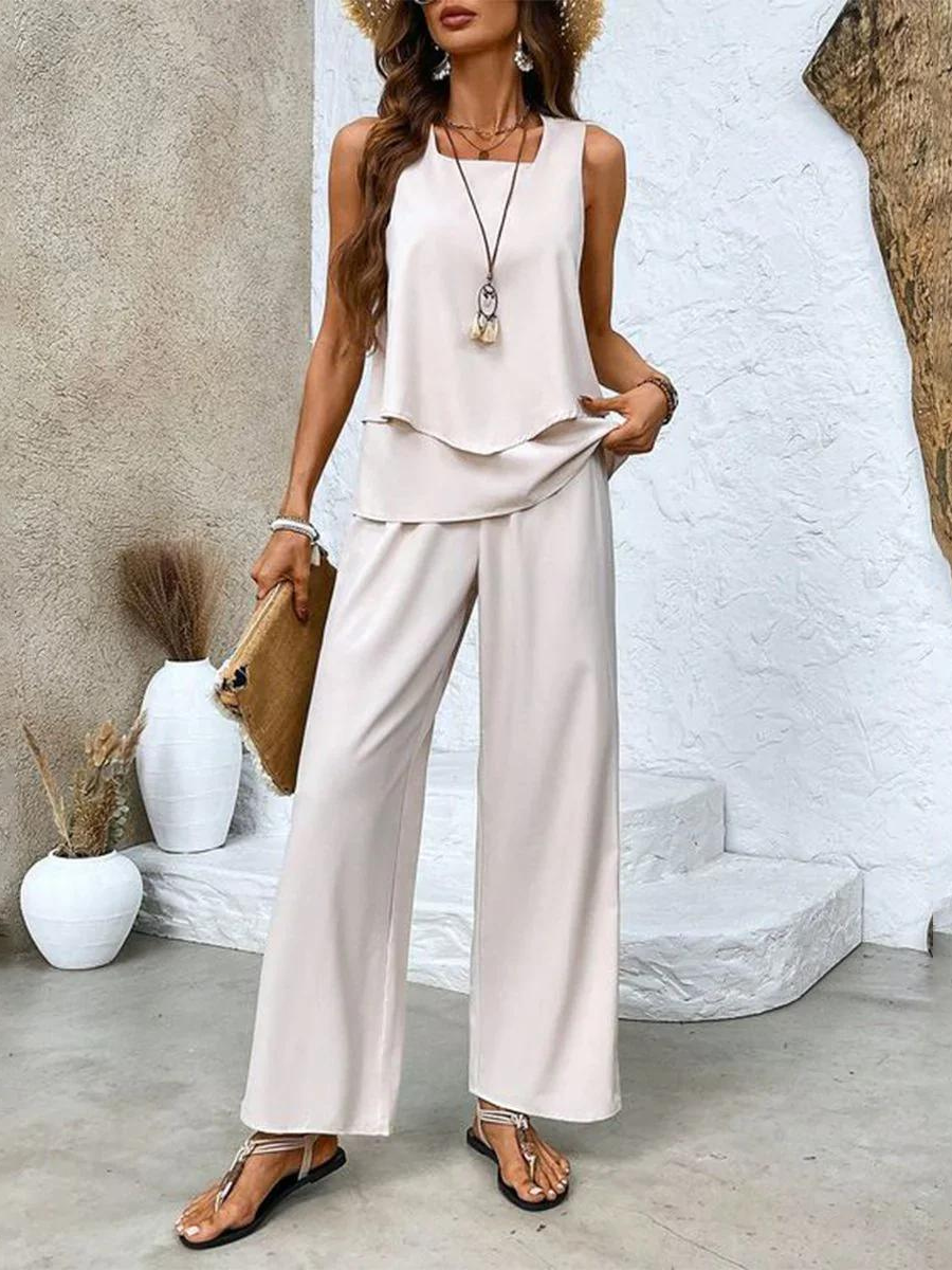 Stylish Two-Piece Summer Set