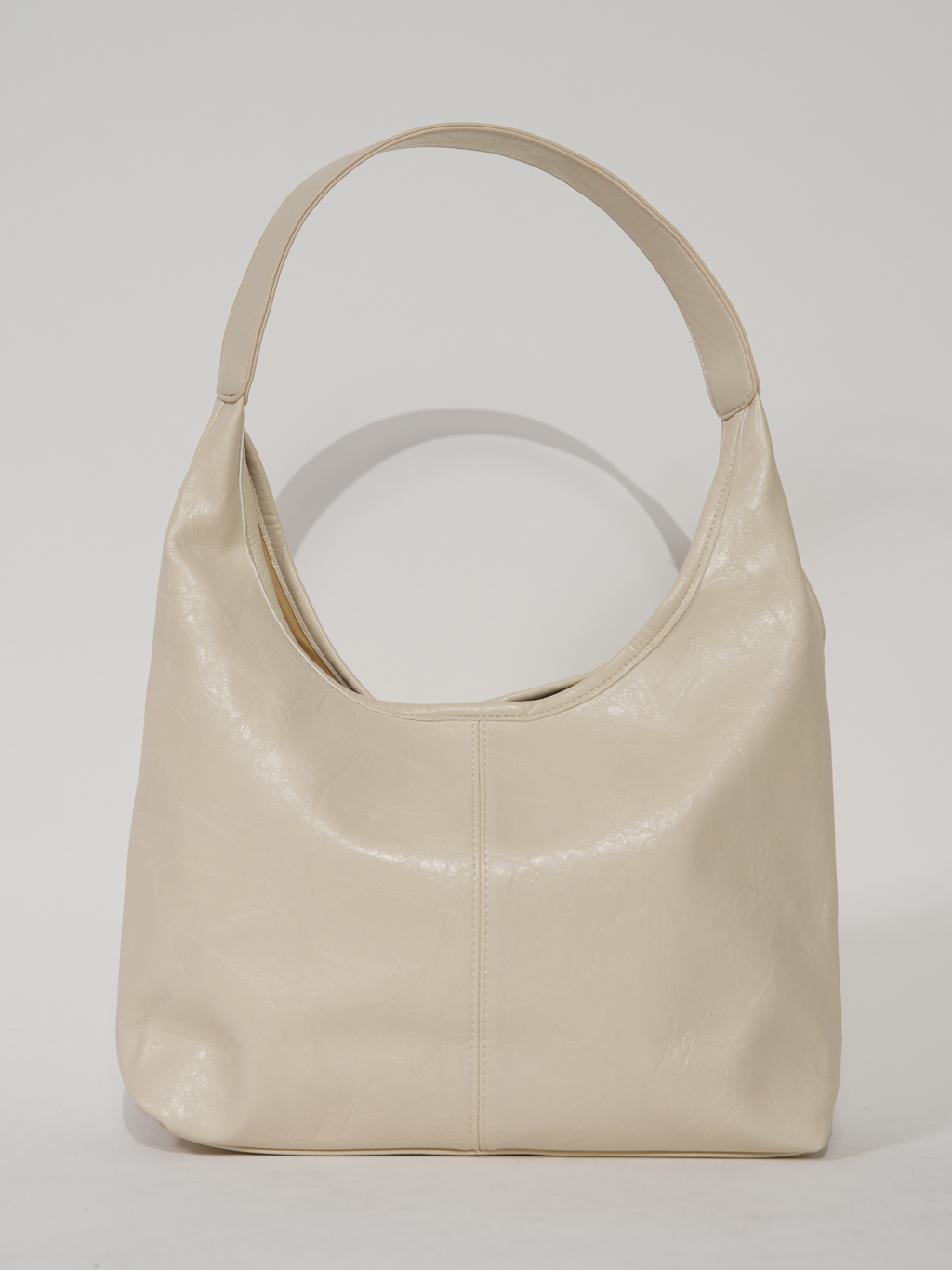 Retro-Style Distressed Leather Tote Bag
