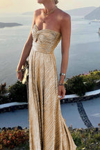 Off-Shoulder Maxi Dress for Women