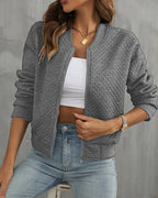 Madilyn Retro Bomber Jacket