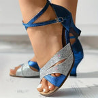 Sparkling Women's High-Heel Sandals