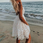 Elegant White Summer Dress