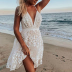 Elegant White Summer Dress