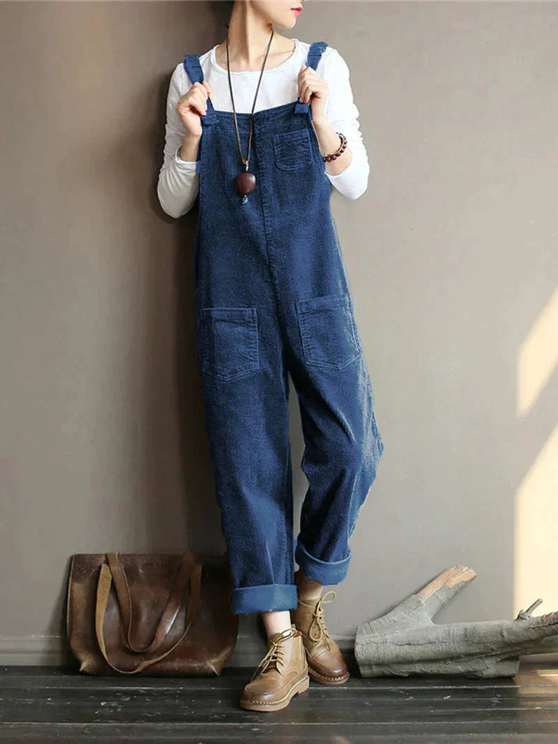 Women's Corduroy Dungarees