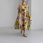 Boho Chic Floral Dress