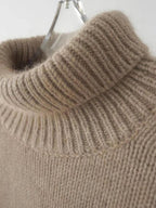 Chic Women's Knit Turtleneck Sweater