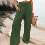 Women's Loose-Fit Wide-Leg Pants