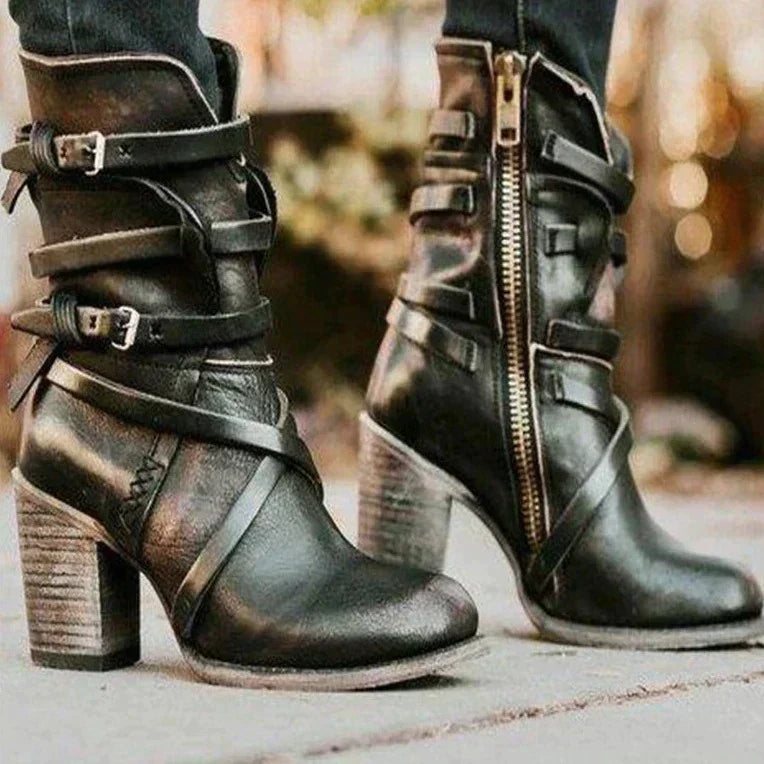 Retro-Style Women's Boots