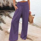Women's Loose-Fit Wide-Leg Pants