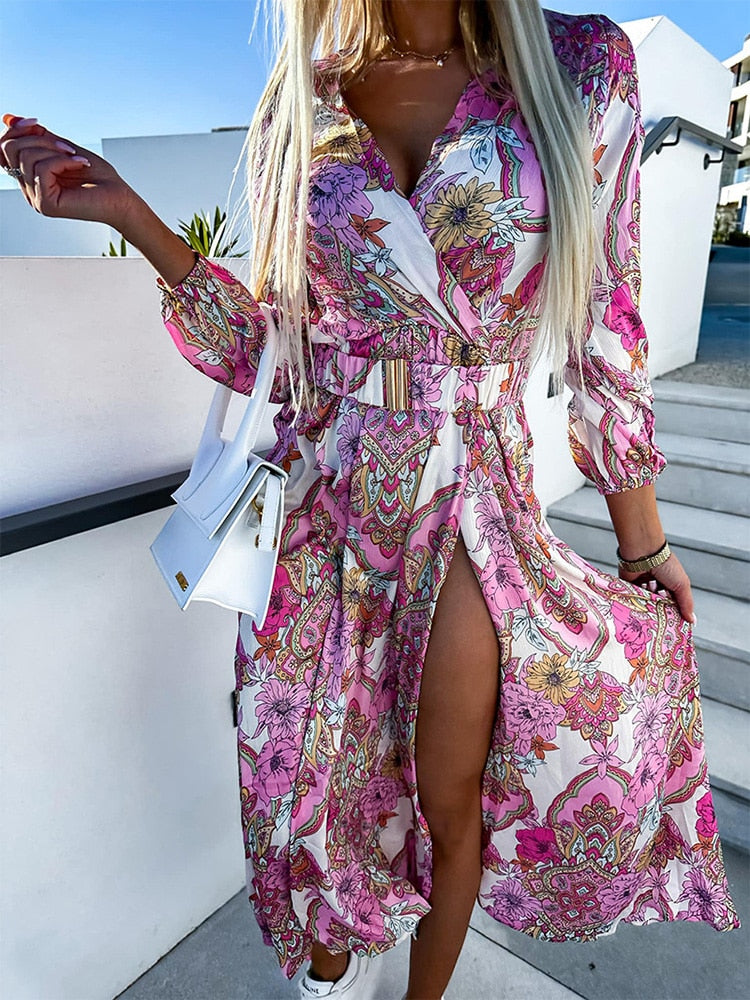 Niva - Stylish Midi Dress