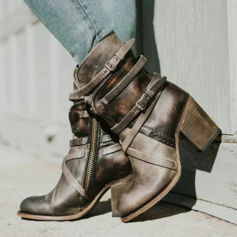 Retro-Style Women's Boots