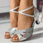 Sparkling Women's High-Heel Sandals
