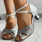 Sparkling Women's High-Heel Sandals