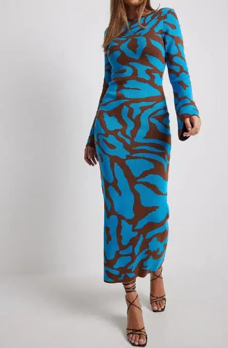 Stacey - Graceful Floral Maxi Gown