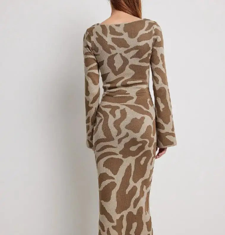 Stacey - Graceful Floral Maxi Gown