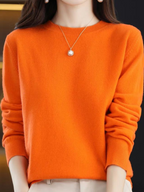 Ultimate Warmth Cozy Long-Sleeve Wool Sweater