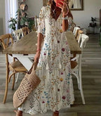 Boho Chic Natural Dress